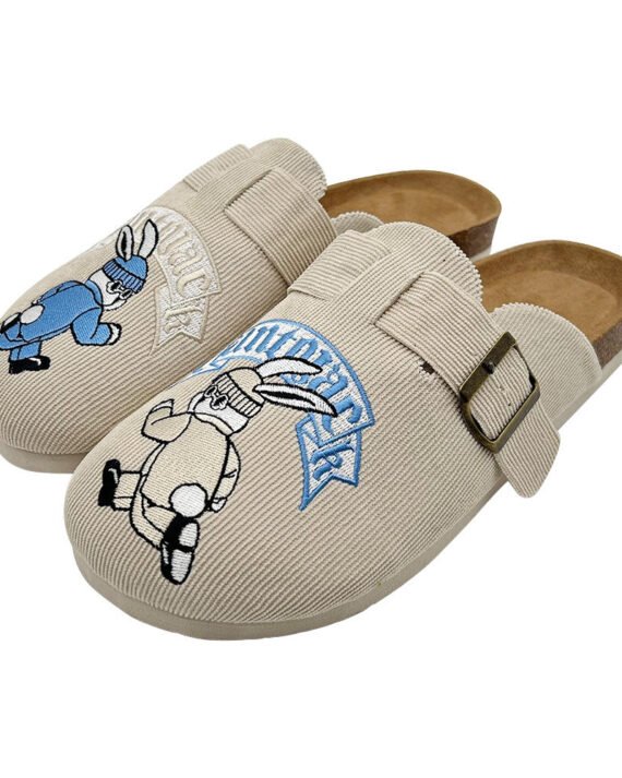 Zuecos Cómodos con Diseño de Conejo - Zapatillas Casual Unisex Antideslizantes